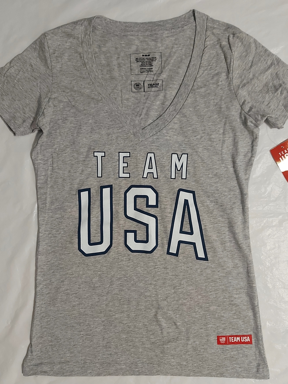 Team USA United States Olympic Team Women's V Neck T-Shirt